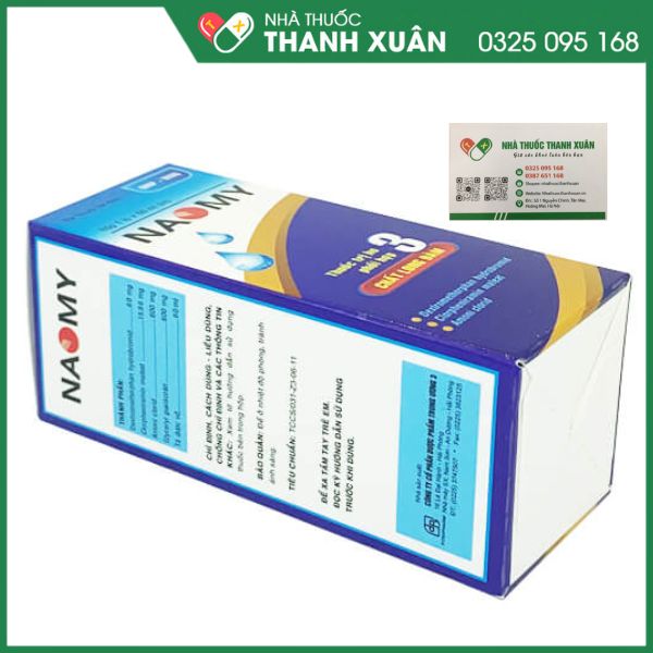 Naomy - Giảm các triệu chứng ho